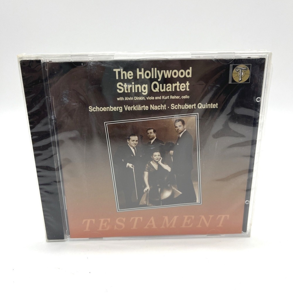 The Hollywood String Quartet‎ Nacht Schubert Quintet CD Testiment
